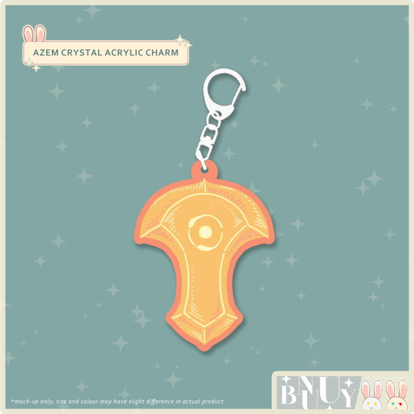 FFXIV Azem Crystal [Acrylic Charm]
