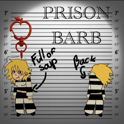 PRISON BARBIE KEYCHAIN