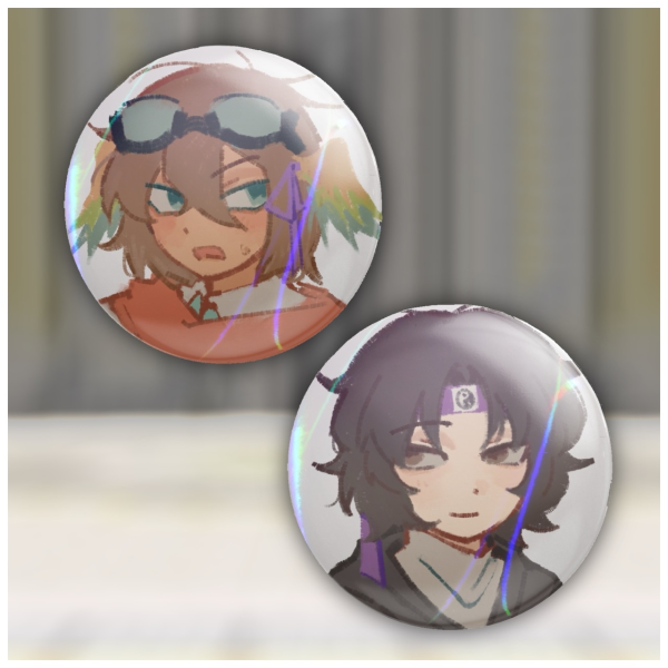 ODYSSEY DUO Matching Holo Pins