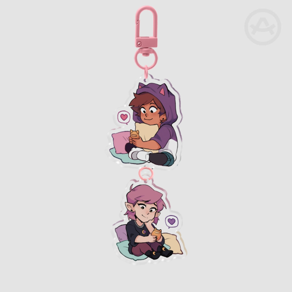 Lumity Texting - Connection Acrylic Keychain