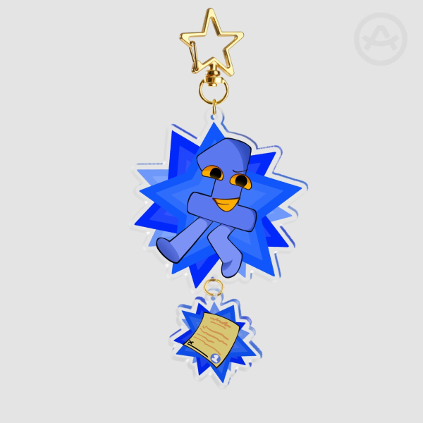 One BFDI Connection Keychain