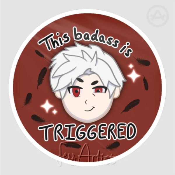 Sylus - LADS Sticker (Badass Trigger)
