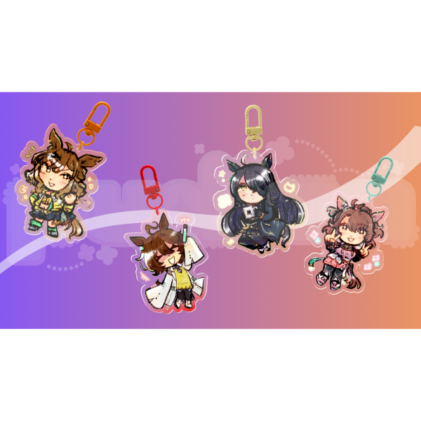 (SET) UMAMUSUME Acrylic Charms - Wave 2
