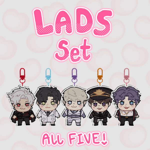LADS Keychain Set