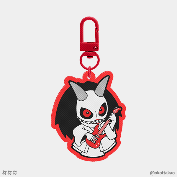 Acrylic Keychain - Theatre Rock: Bunraku