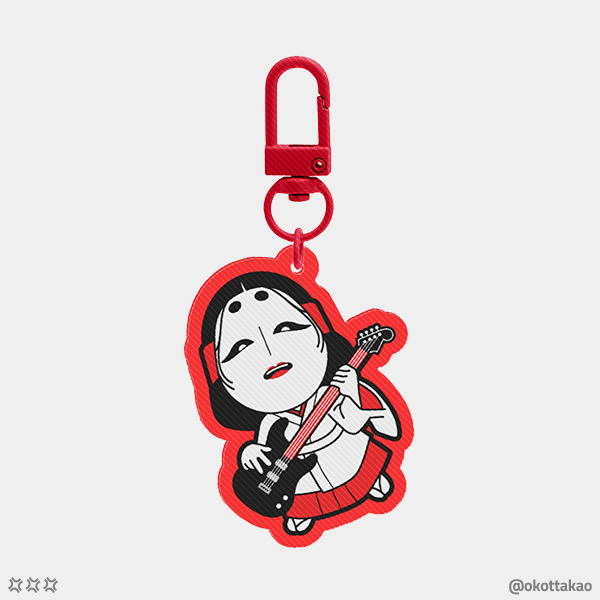 Acrylic Keychain - Theatre Rock: Noh