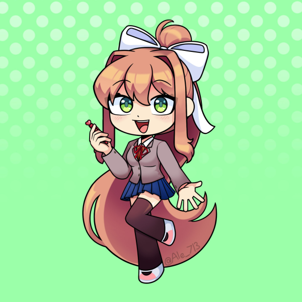 Monika keychain