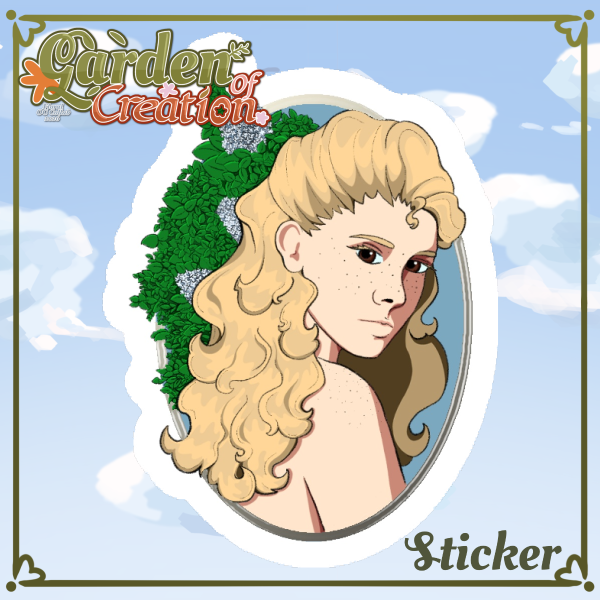 Ester Hot Foil (Silver) Sticker