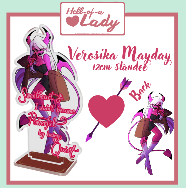 [Hell-of-a Lady] Verosika Mayday | 12 cm Standee