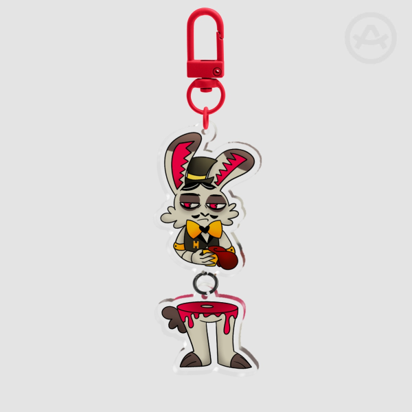 Magic Kat Bar Bunny Keychain