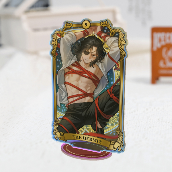 Tarot design - Aizawa- The hermit IX