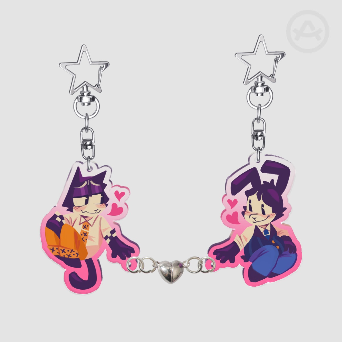 Luckycat Match Keychains