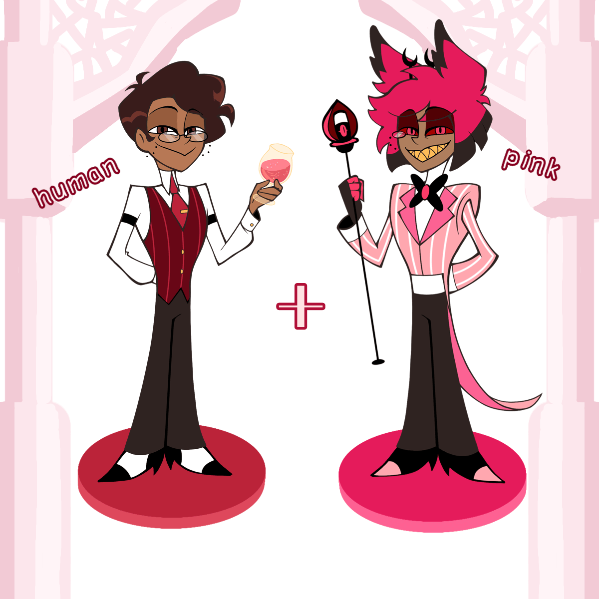 Alastor + Human ver. standee set