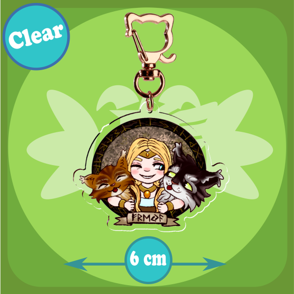 Freya Runic Circle - Llavero / Keychain