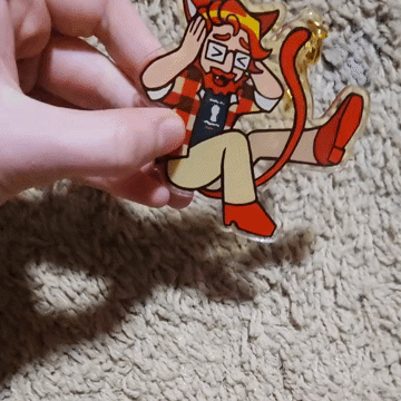 Catboy Alex Keychain