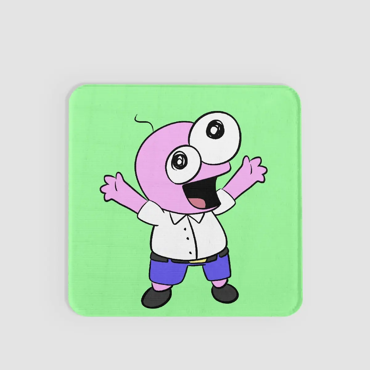 Pim Yelling Animated Lenticular Sticker