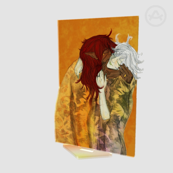 Cael & Pithus - Full Bleed Acrylic Standee