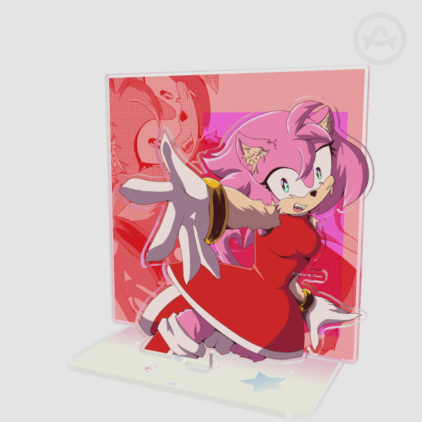 Amy Rose Acrylic Standees