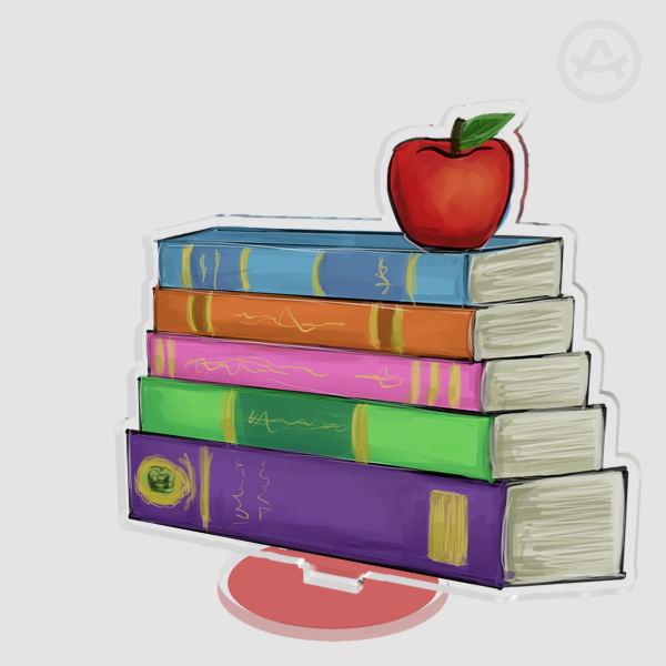 Stack of Books Standee - Random Collab