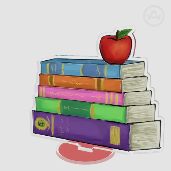 Stack of Books Standee - Random Collab
