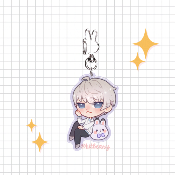 LADS Xavier & Bunbun Epoxy Charm