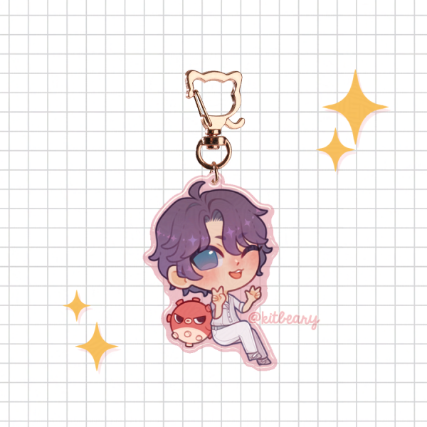 LADS Rafayel & Boing Fish Epoxy Charm