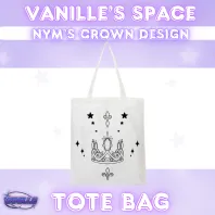 Nym's Crown Design Tote Bag