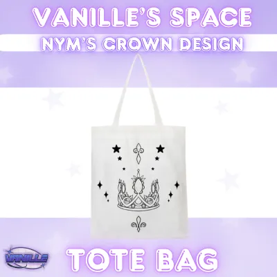 Nym's Crown Design Tote Bag
