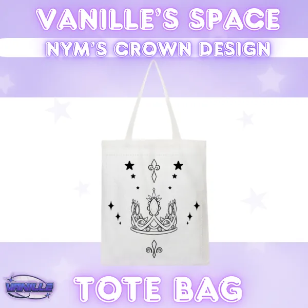 Nym's Crown Design Tote Bag