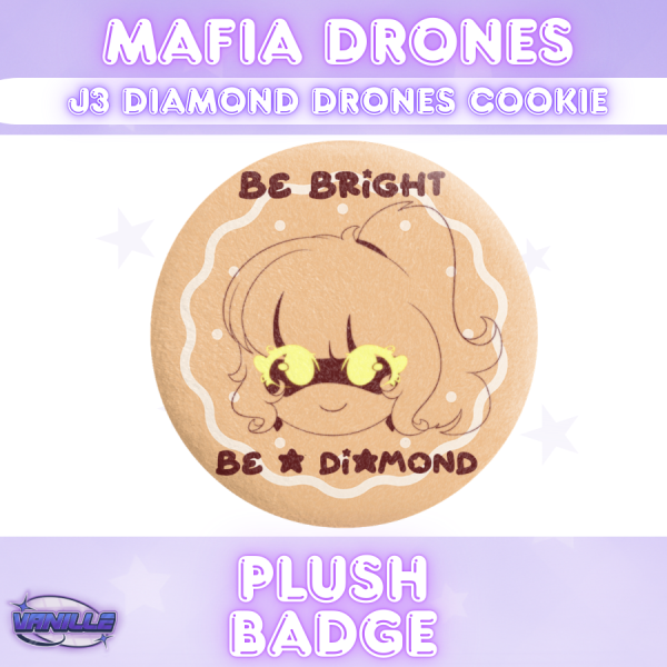 Mafia Drones J3 Plush Badge