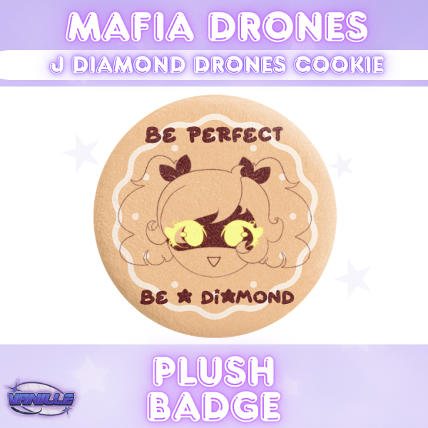Mafia Drones J Plush Badge