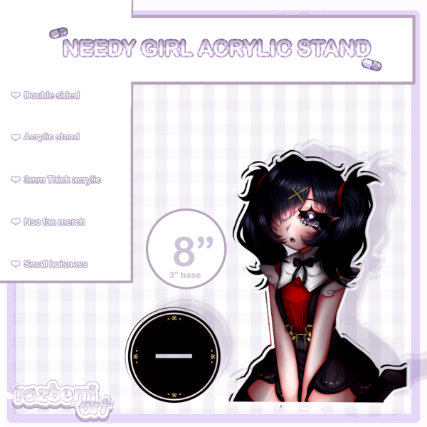 Needy Girl Acrylic Standee
