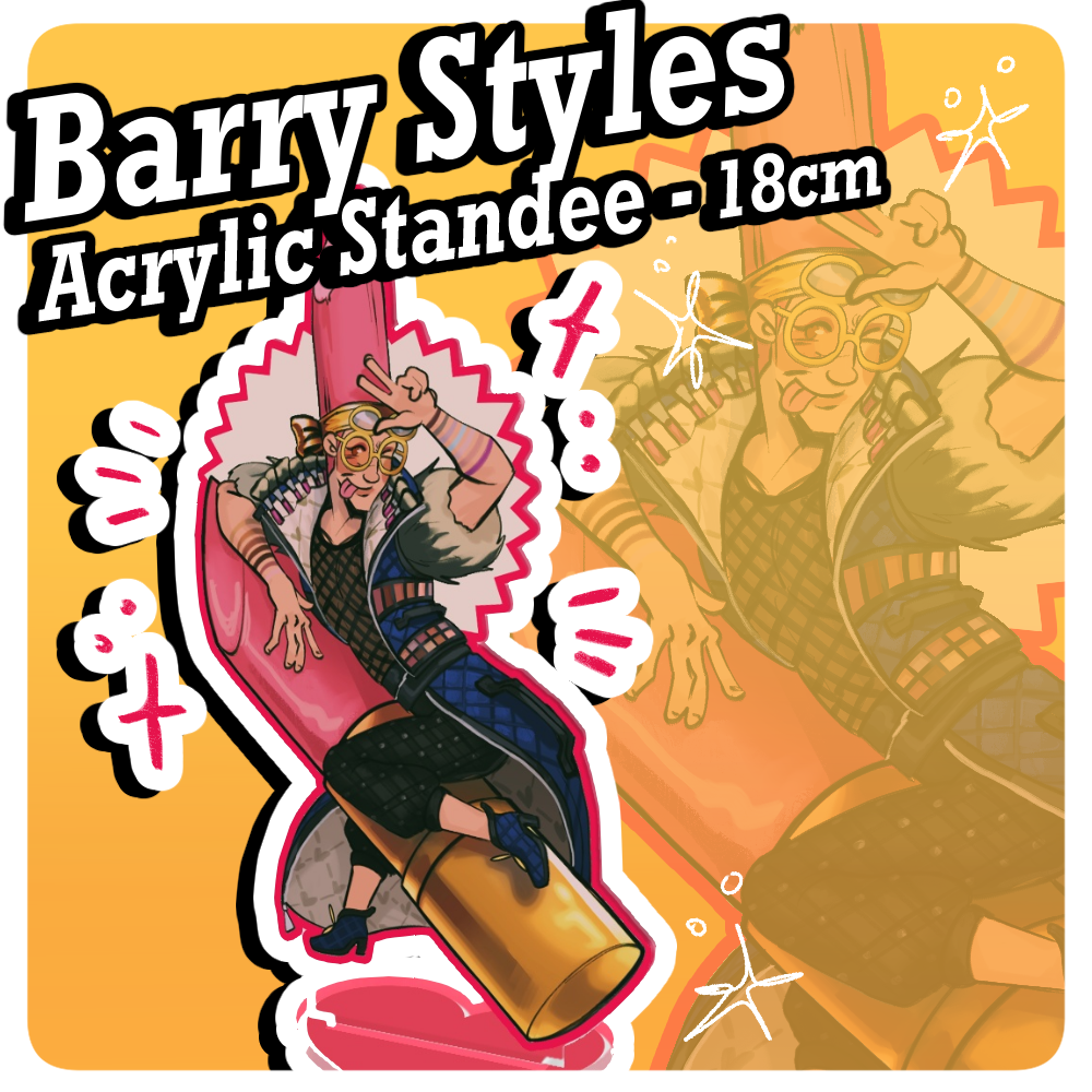 Barry Styles Acrylic Standee