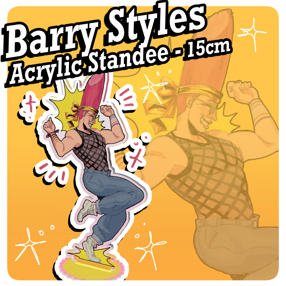 Dance Barry Styles Acrylic Standee