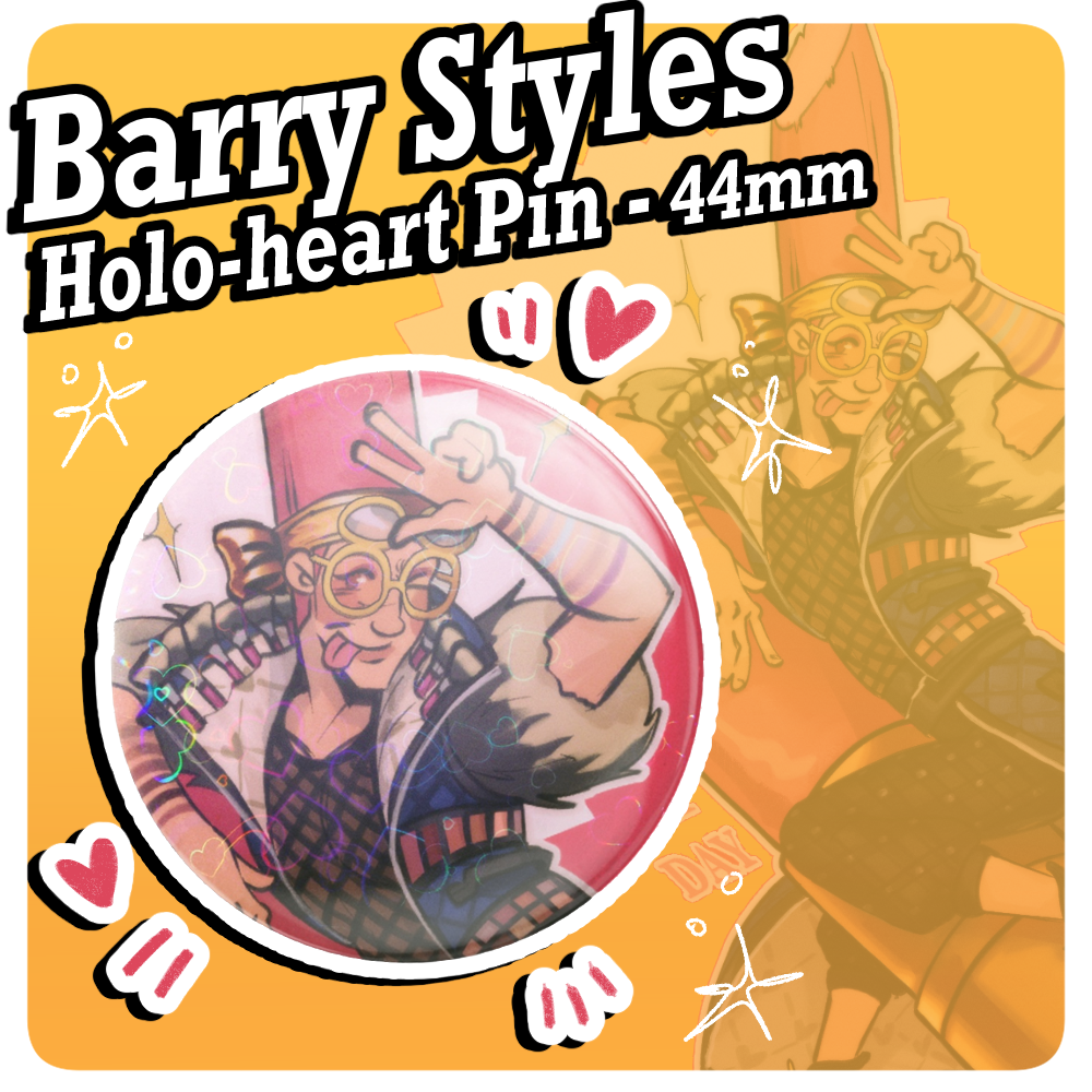 Barry Styles Pin