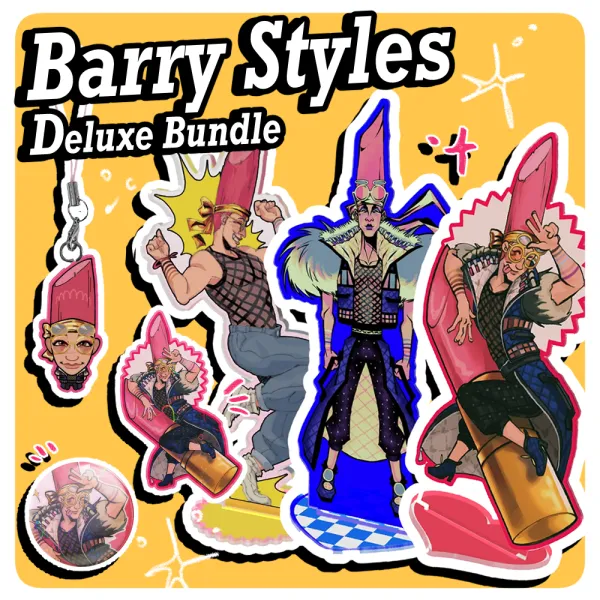 Barry Style #1 fan deluxe bundle 