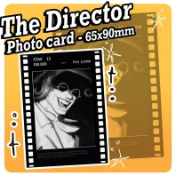 The Director Film Polaroid Photocard