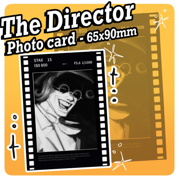 The Director Film Polaroid Photocard