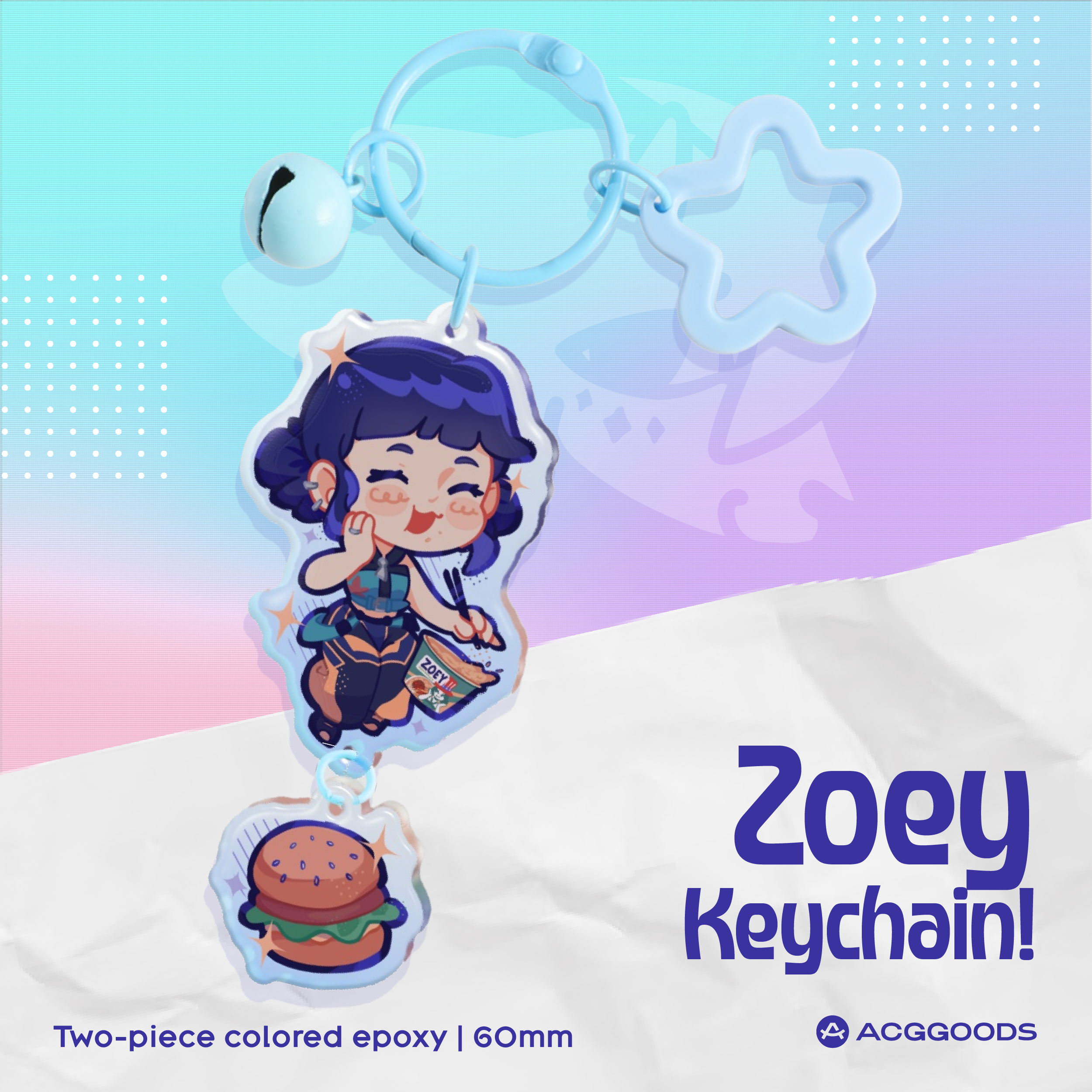 KDH Zoey keychain!