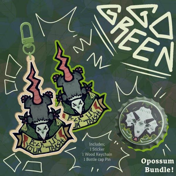 The Green Symphony Opossum Bundle