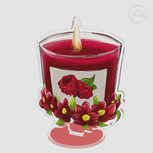 Raspberry Candle Standee - Random Collab