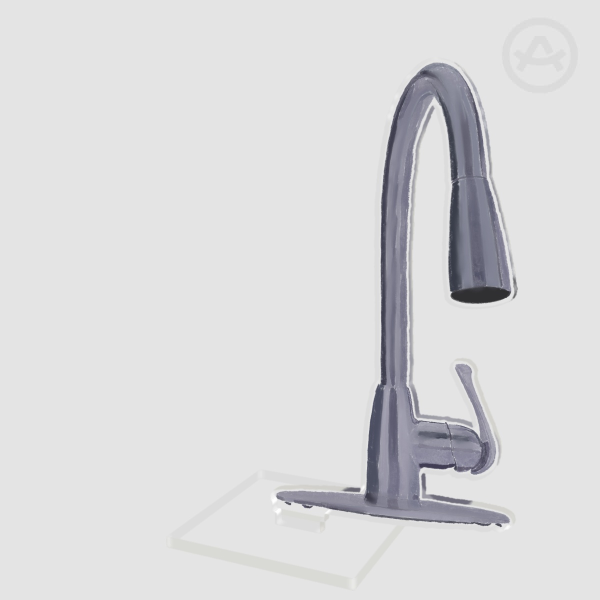 Sink Faucet Standee