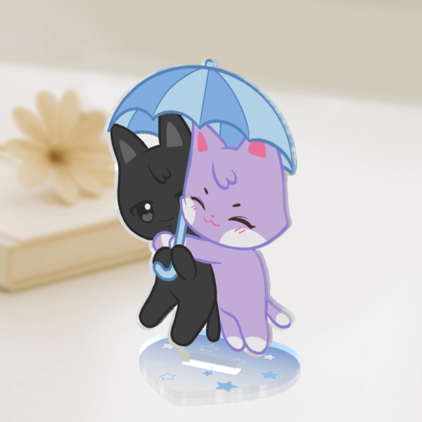 Aniteez Woosan Clear Acrylic Standees