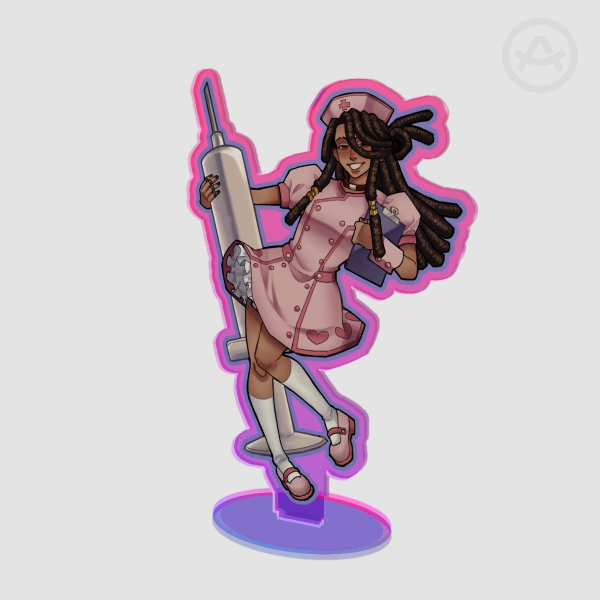 Nurse Jabber Acrylic Standees