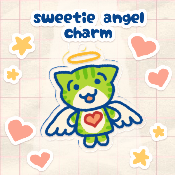 Sweetie Angel Charm