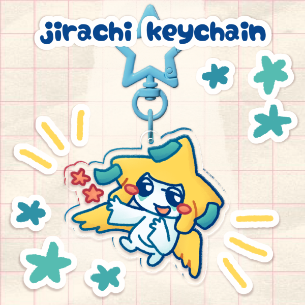 Jirachi Keychain