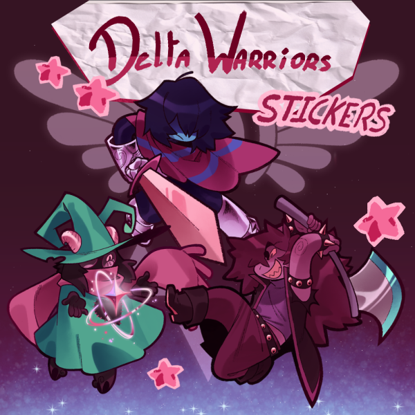 DELTA WARRIORS stickers