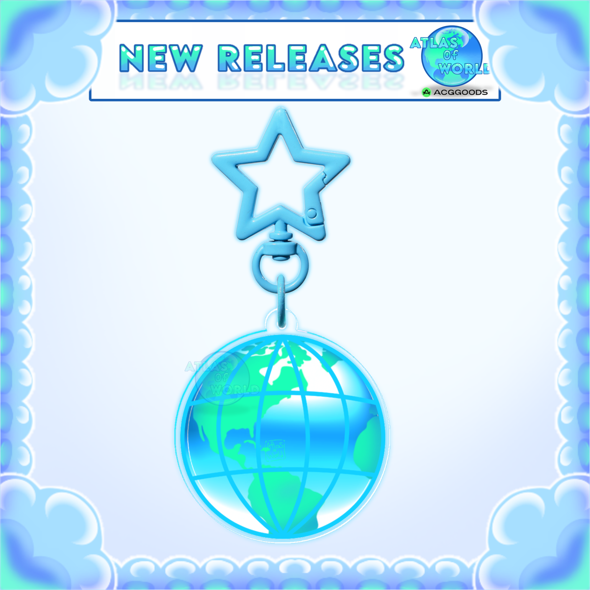 Eco net / Acrylic Keychain