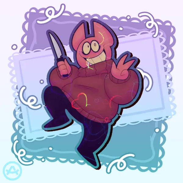 Bob Velseb - Die Cut Sticker