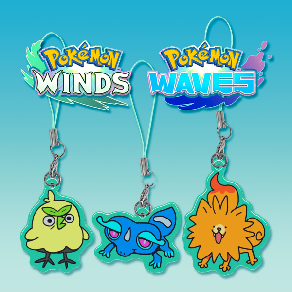 Pokemon Wind and Waves - Starters Set !